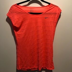 Hot Pink Nike Workout Top